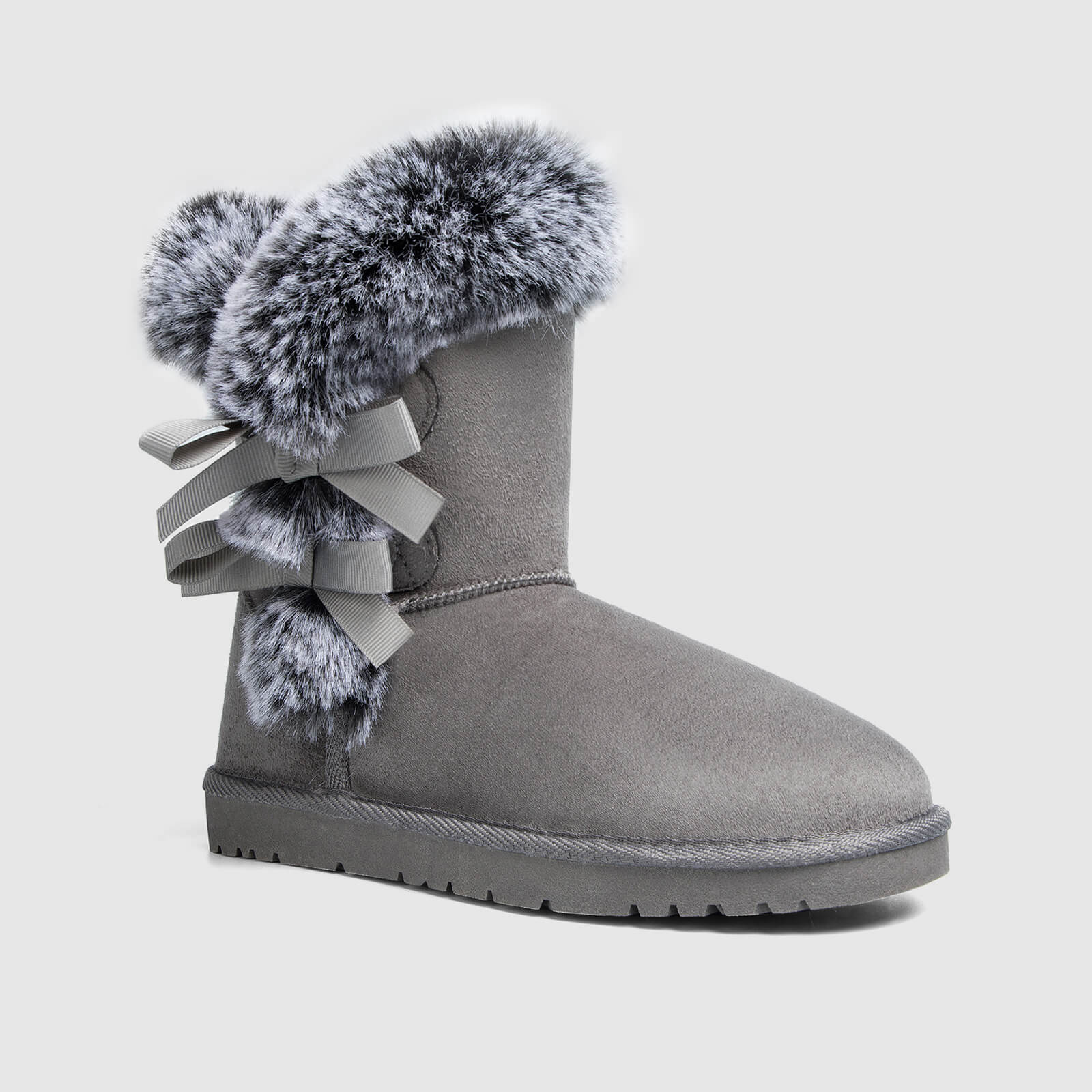 Classic Mid-tube Fur Lining Snow Boots - Image 13