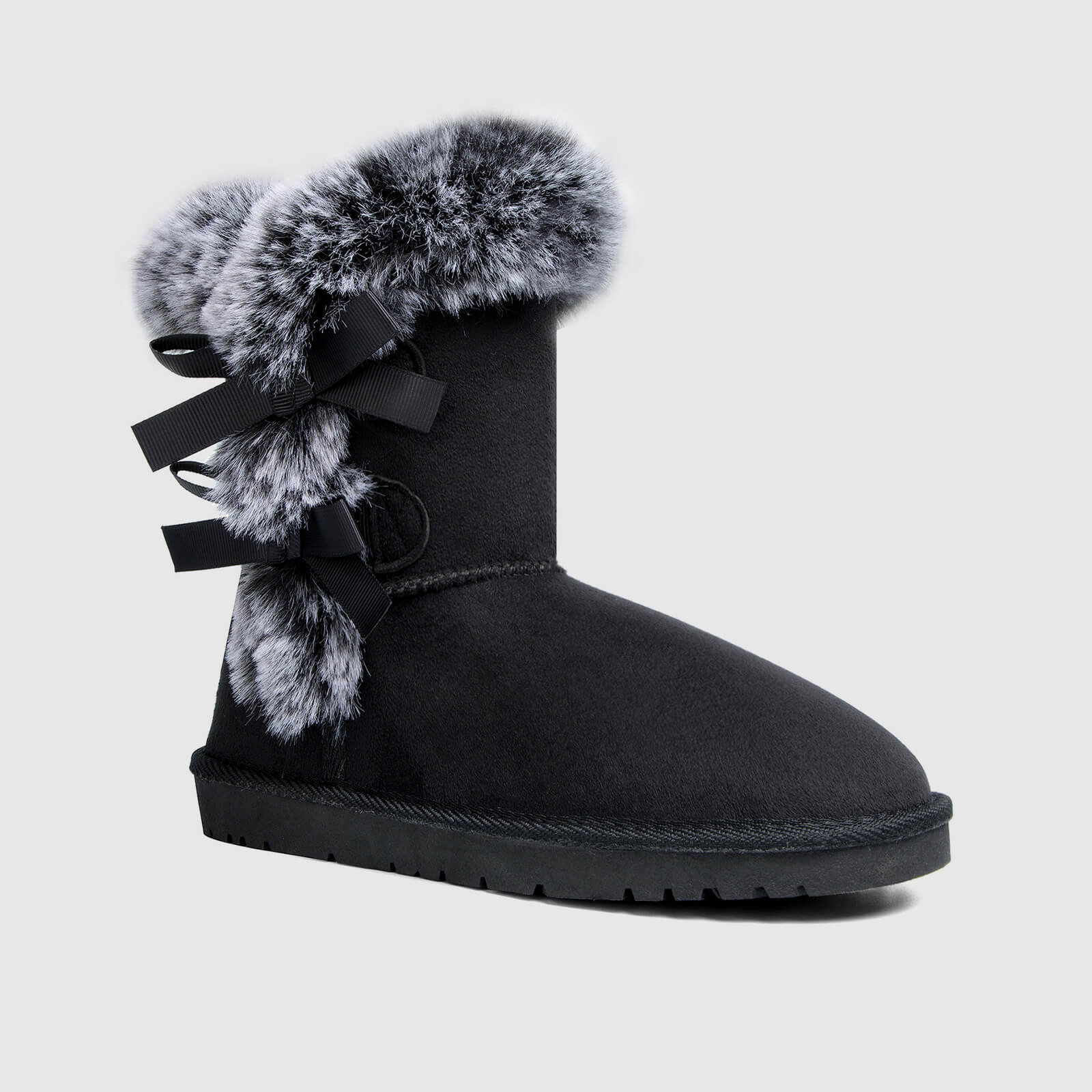 Classic Mid-tube Fur Lining Snow Boots - Image 4