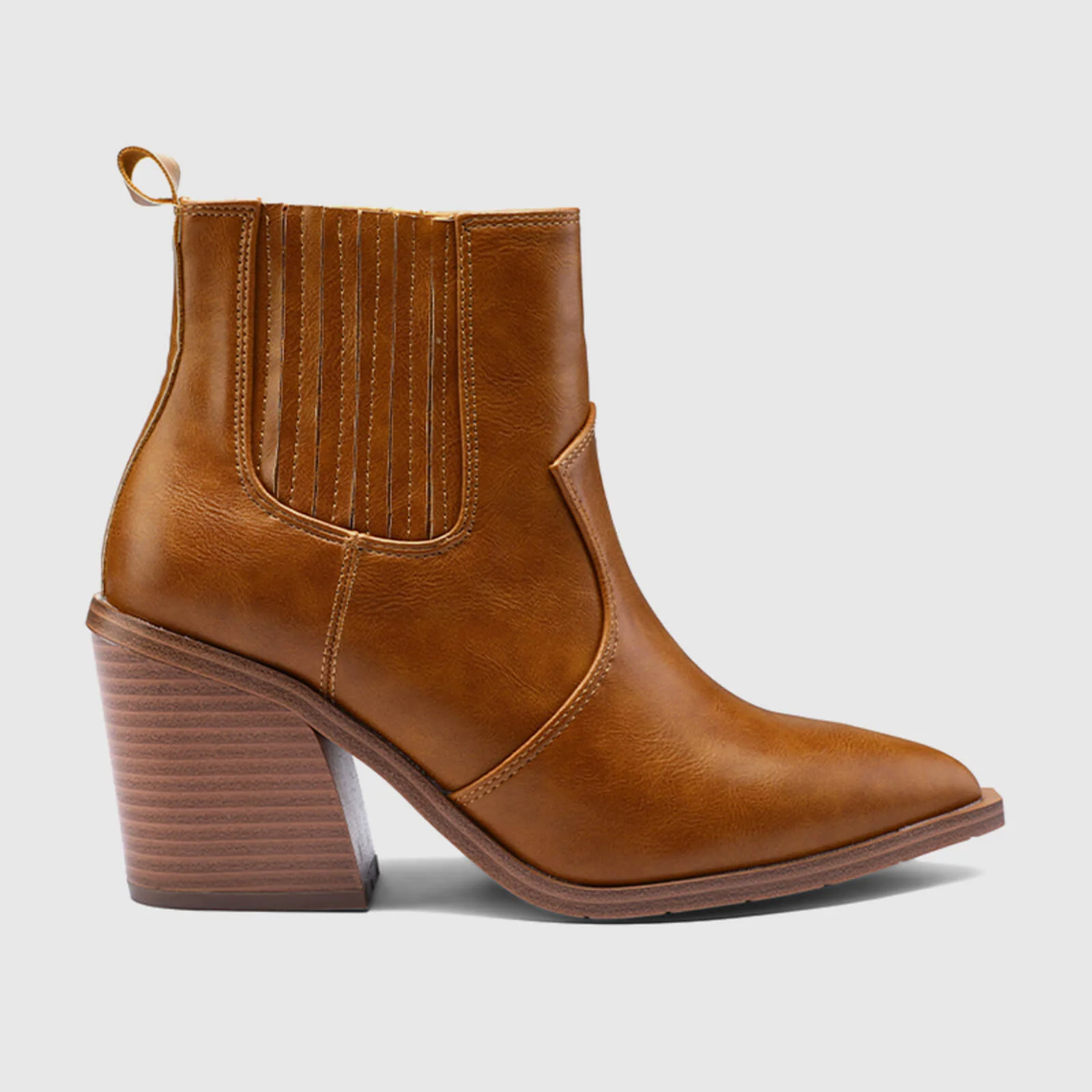 Pointed Chelsea Ankle Booties - Image 2