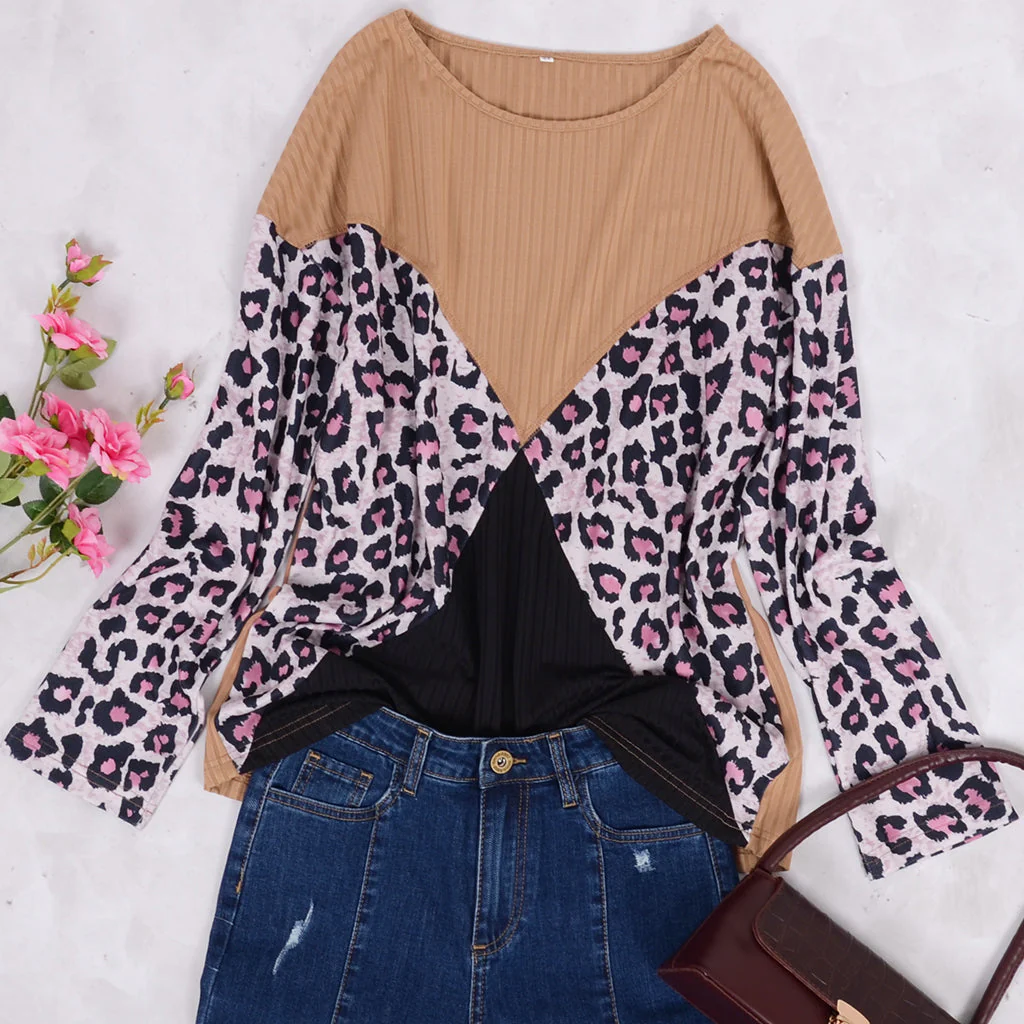 Color Block Ribbed Knit Sweater - Image 9