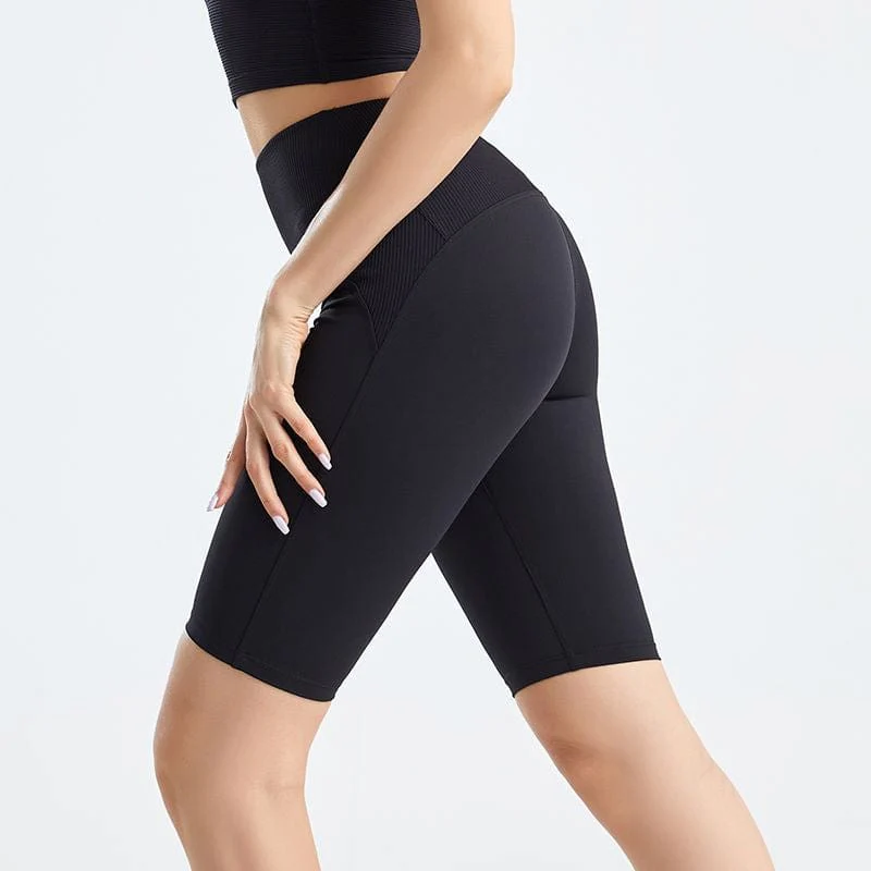 Contour Seaming Biker Shorts - Image 9