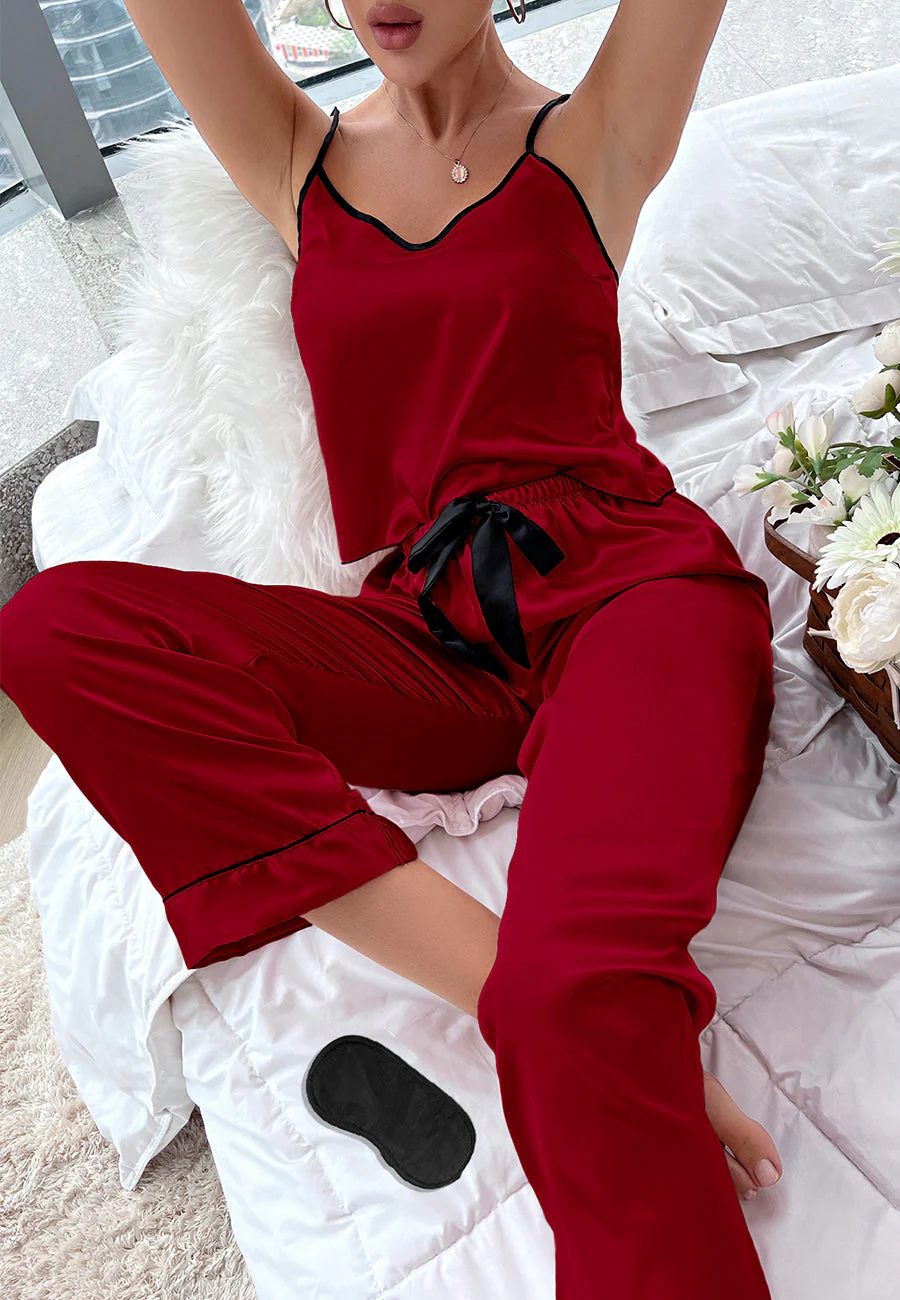 Contrast Piping Basic Lounge Set - Image 2