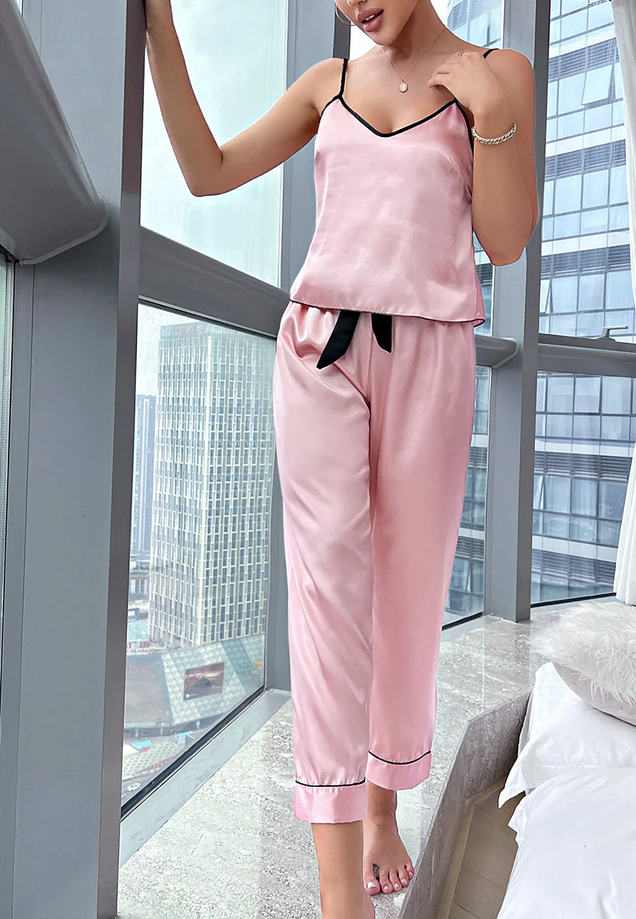 Contrast Piping Basic Lounge Set - Image 24