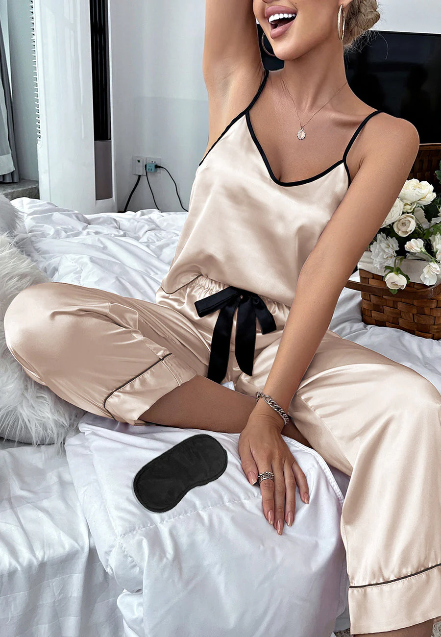 Contrast Piping Basic Lounge Set - Image 29