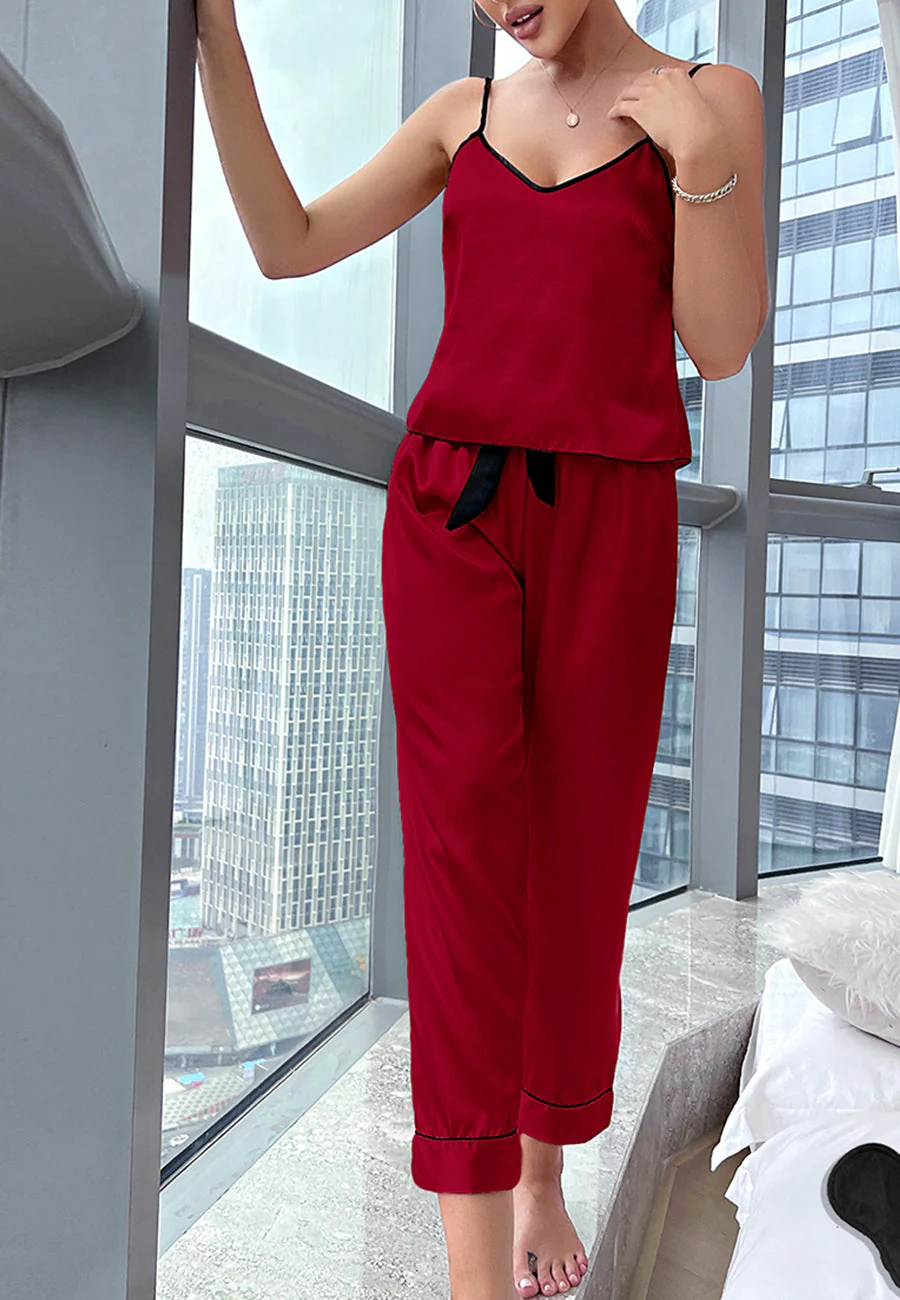 Contrast Piping Basic Lounge Set - Image 3