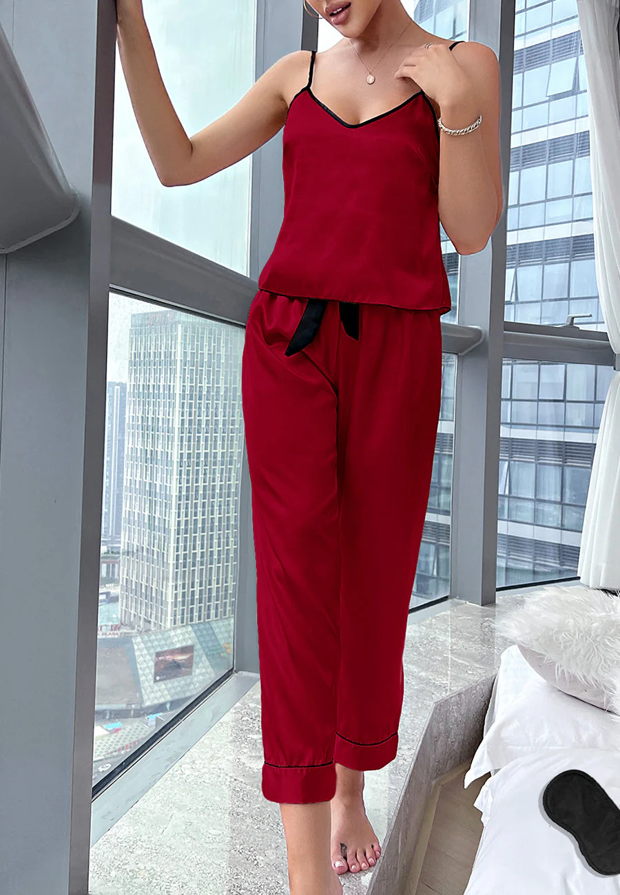 Contrast Piping Basic Lounge Set - Image 6