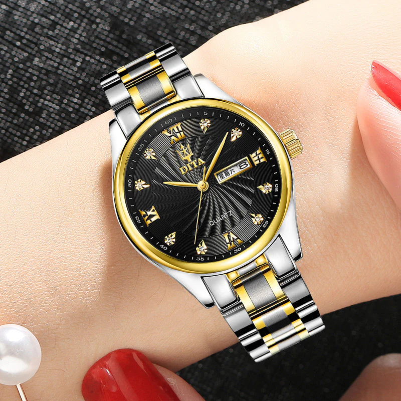 Couple Models A Pair Of Watches Men's and Watches Waterproof Watches - Image 2