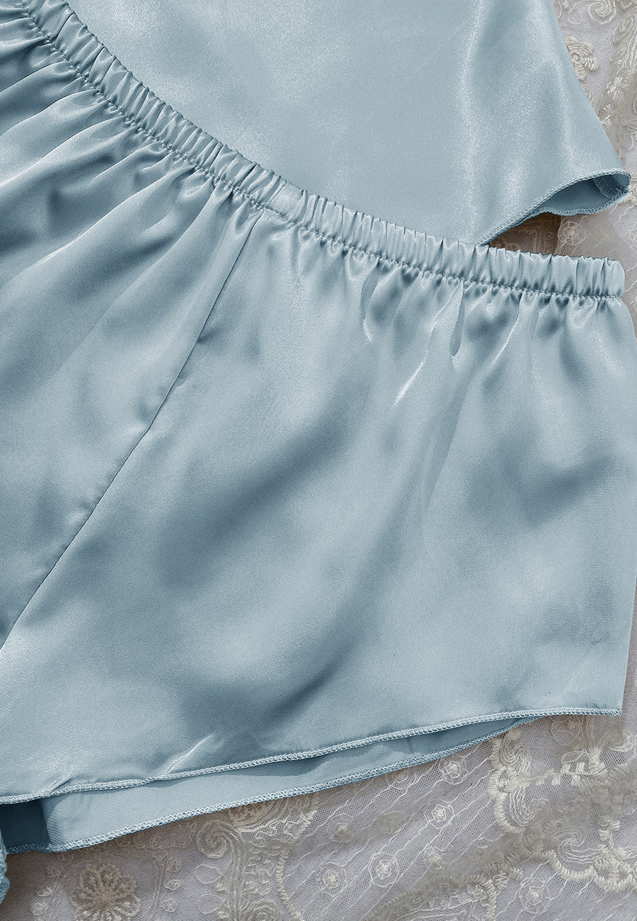 Cowl Tank and Shorts Lounge Set - Image 3