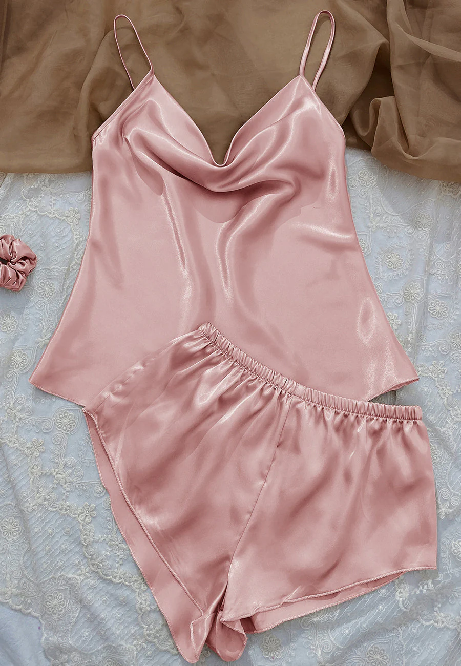 Cowl Tank and Shorts Lounge Set - Image 9
