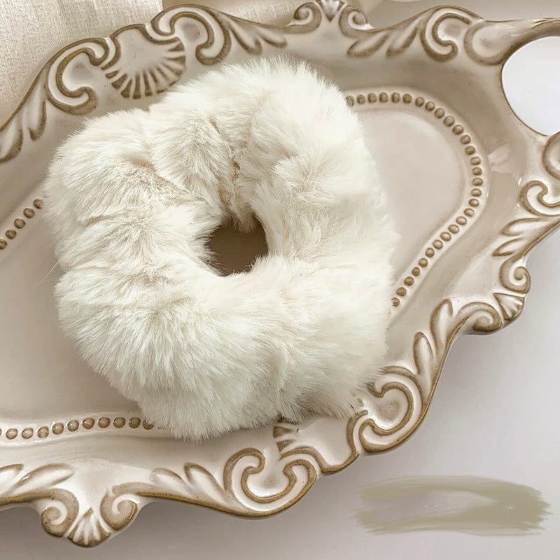 Cream and White Colored Scrunchy Variety - Image 9