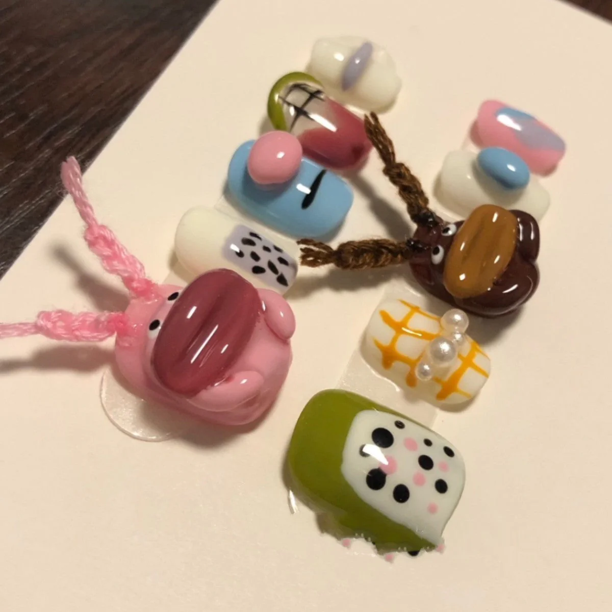 Creative Funny Ugly Doll Sausage Mouth Barrettes
