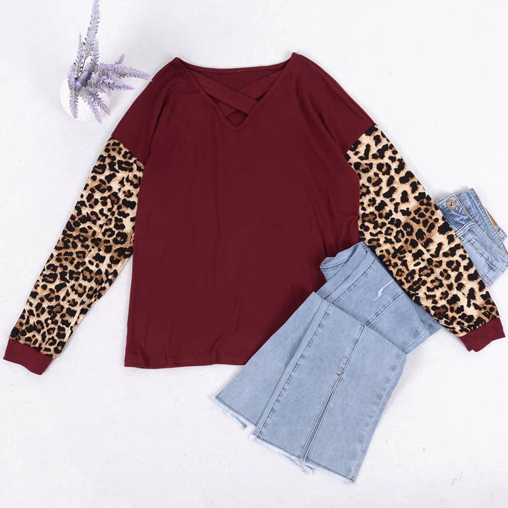 Criss Cross Two Tone Sweater - Image 2