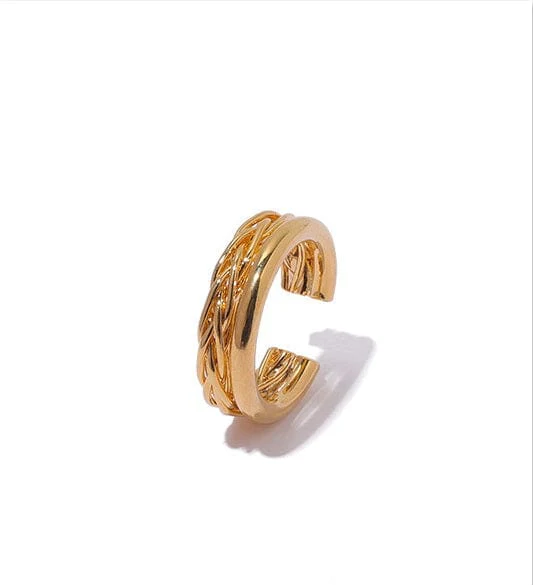 Criss Crossing Gold Ring Variety - Image 4