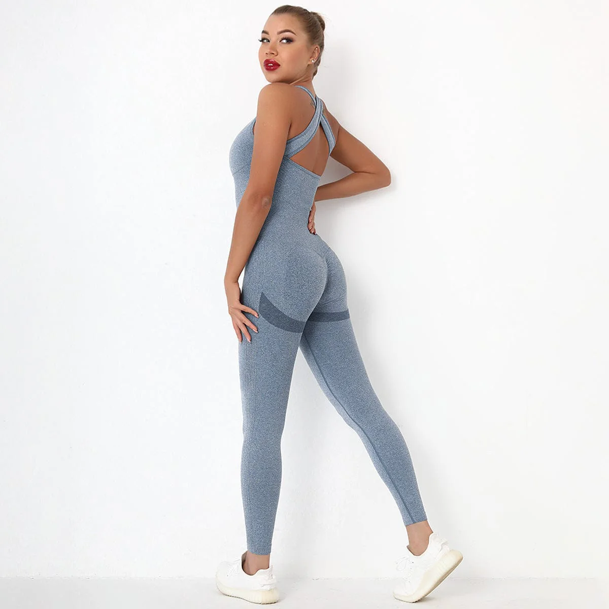 Crisscross Jumpsuit Onesie - Image 19
