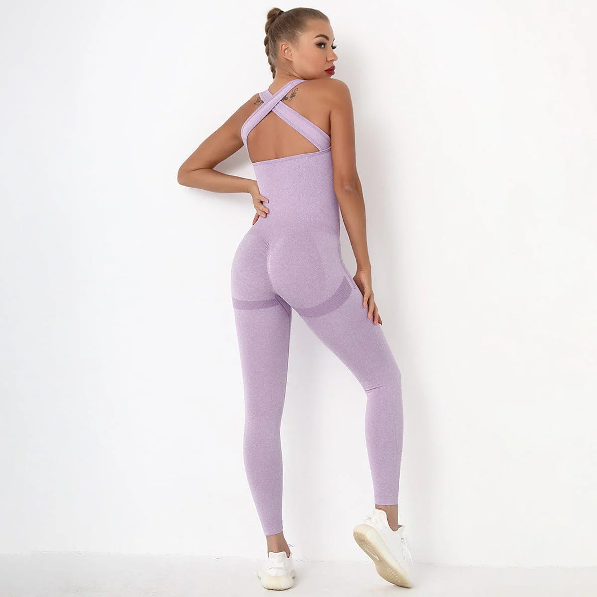 Crisscross Jumpsuit Onesie - Image 23