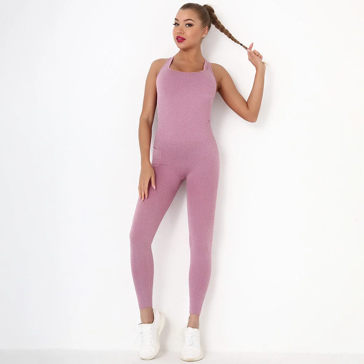 Crisscross Jumpsuit Onesie - Image 26