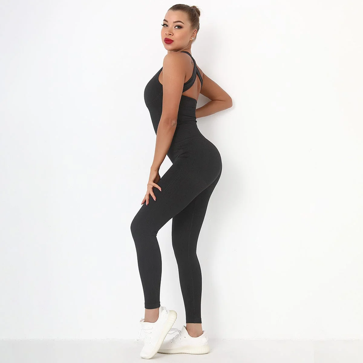 Crisscross Jumpsuit Onesie - Image 3