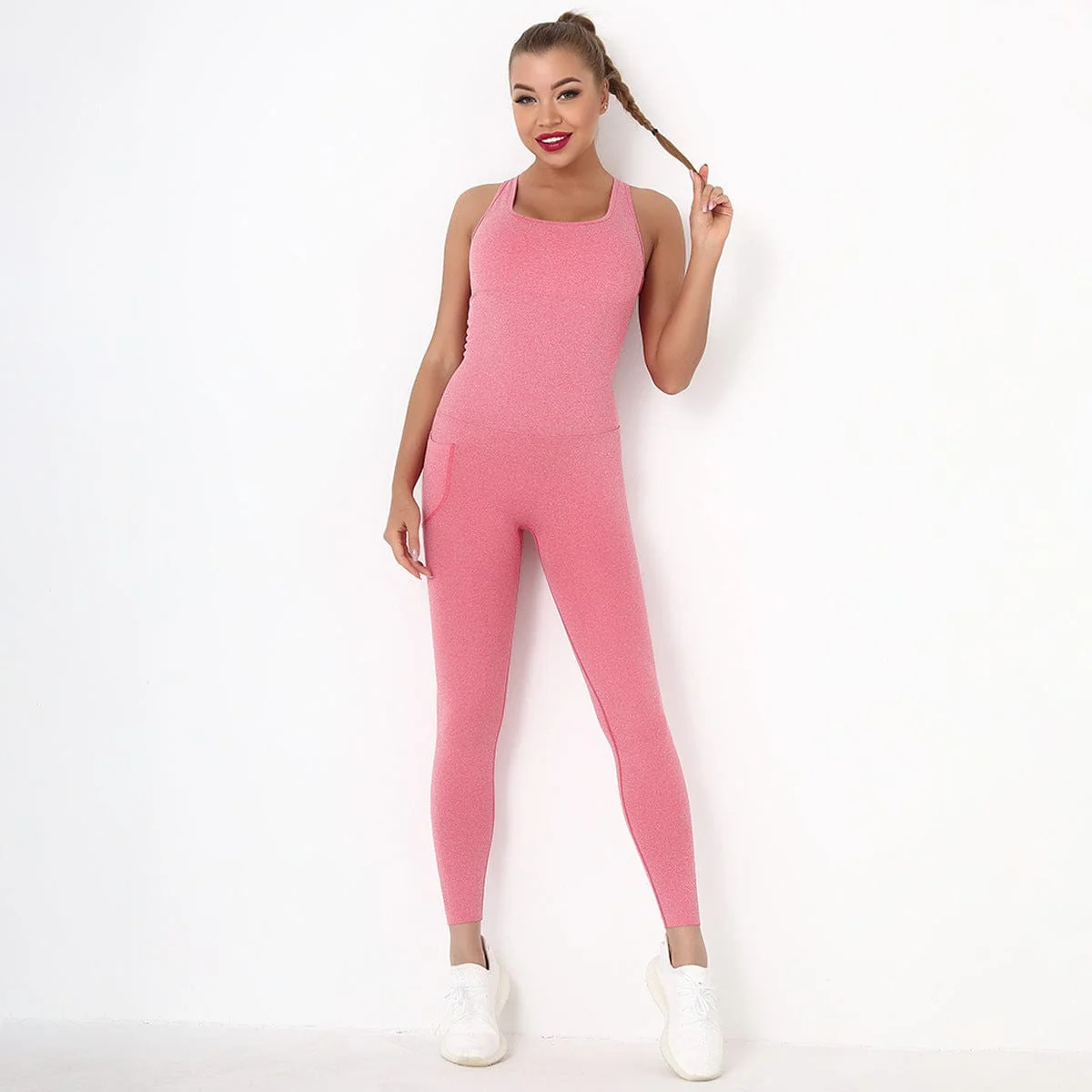 Crisscross Jumpsuit Onesie - Image 30