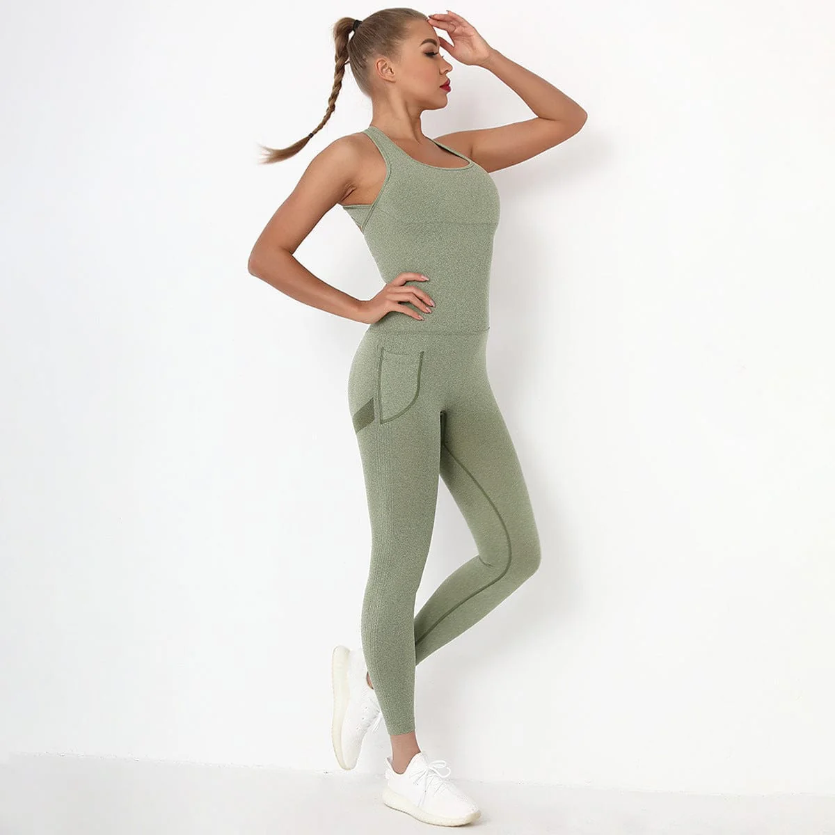 Crisscross Jumpsuit Onesie - Image 6