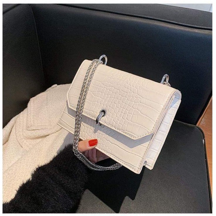 Croc Embossed Luxe Bag - Image 2