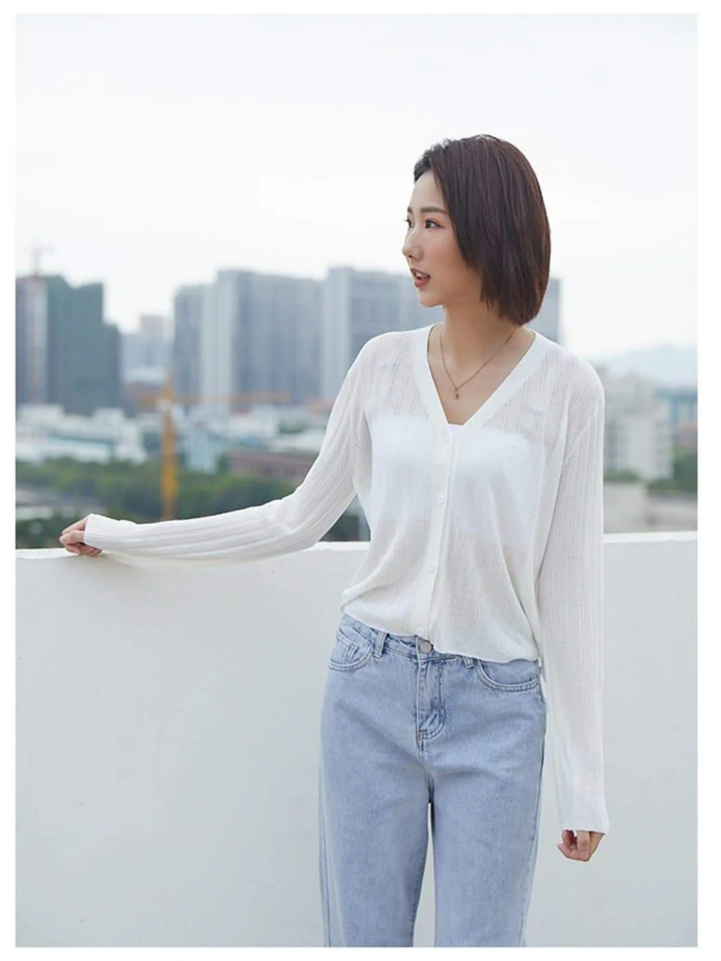 Cropped Breezy Summer Cardi - Image 4