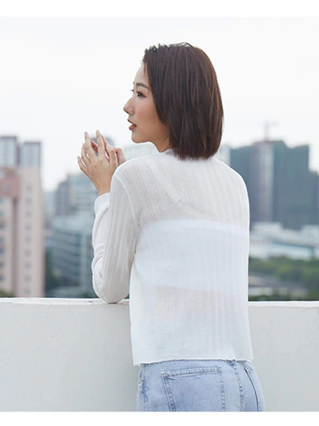Cropped Breezy Summer Cardi - Image 7