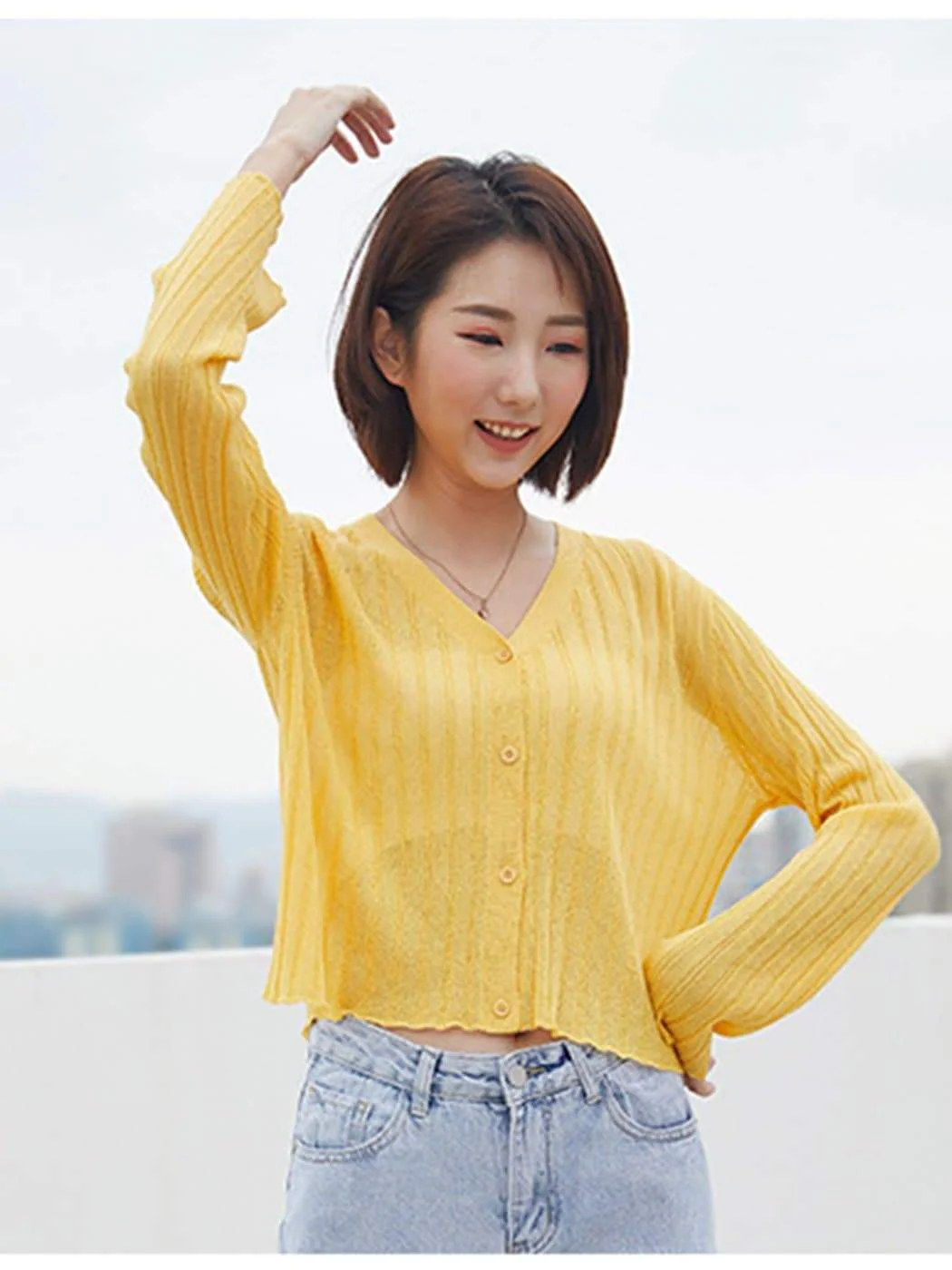 Cropped Breezy Summer Cardi - Image 9