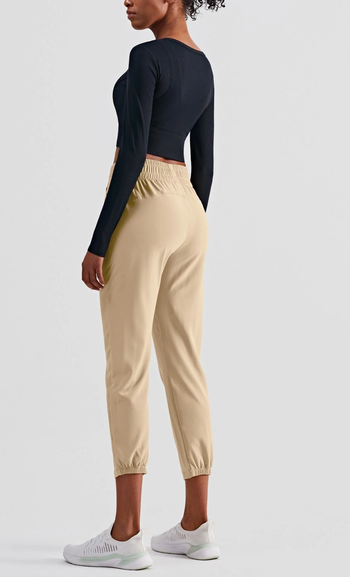 Cropped Contouring Long Sleeve Top - Image 7
