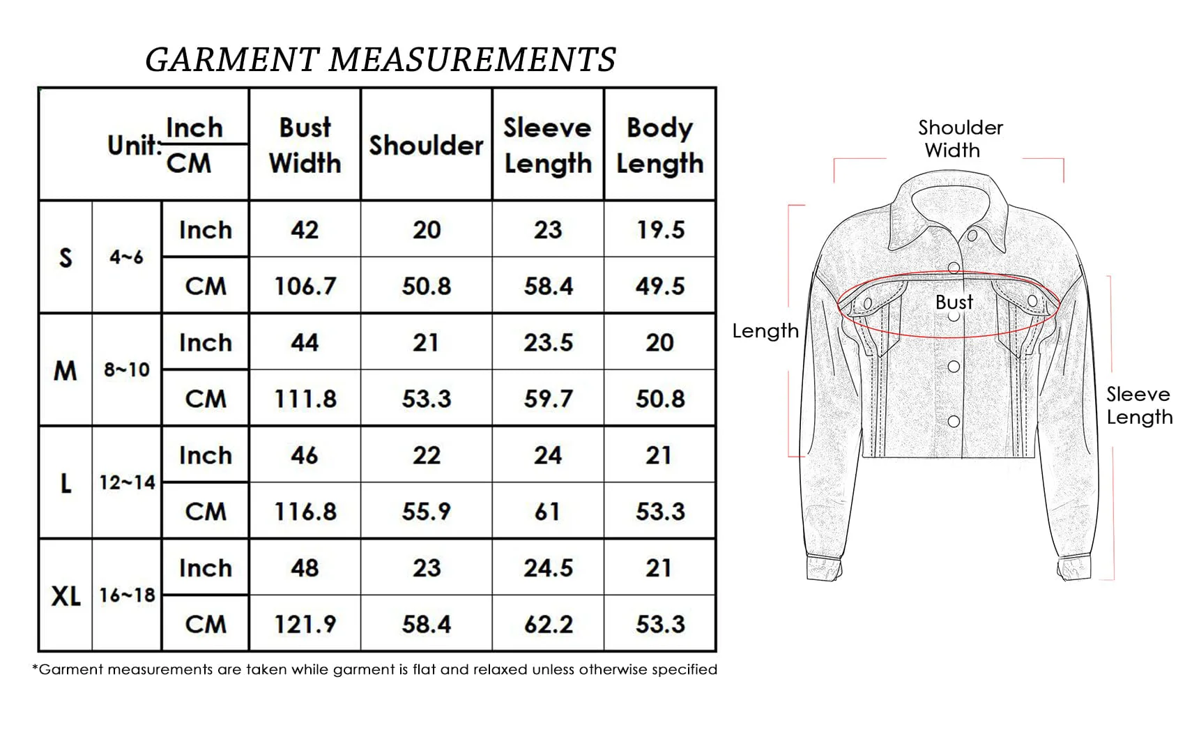 Cropped Premium Denim Jacket - Image 10