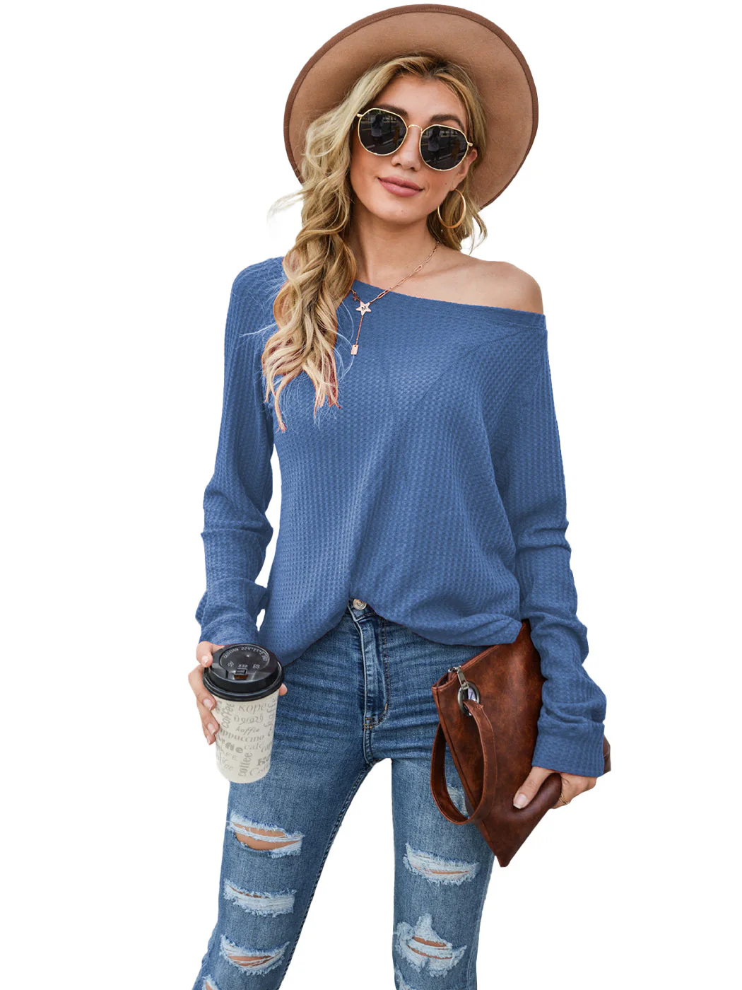 Cross Stitching Textured Pullover - Image 8