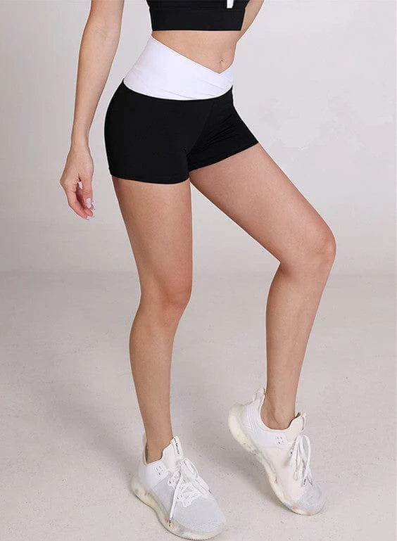 Crossing Waistband Active Shorts - Image 2