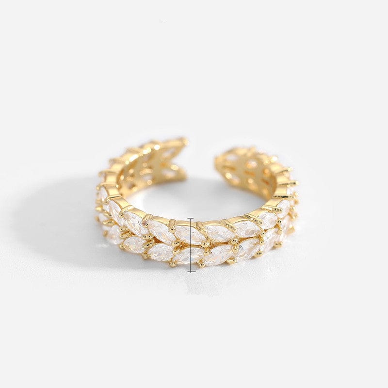Crystal Design Gold Ring Variety - Image 15