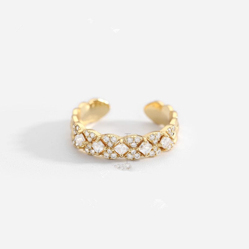 Crystal Design Gold Ring Variety - Image 16