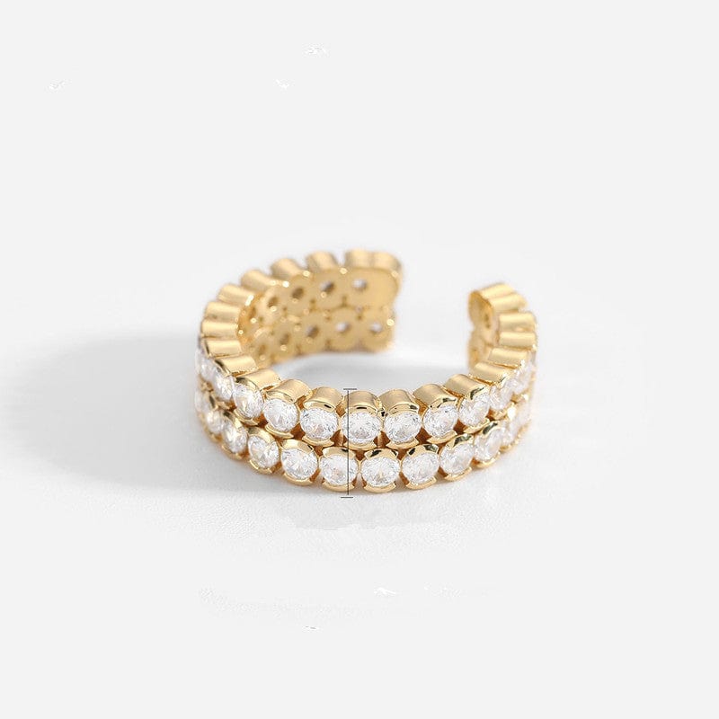 Crystal Design Gold Ring Variety - Image 19