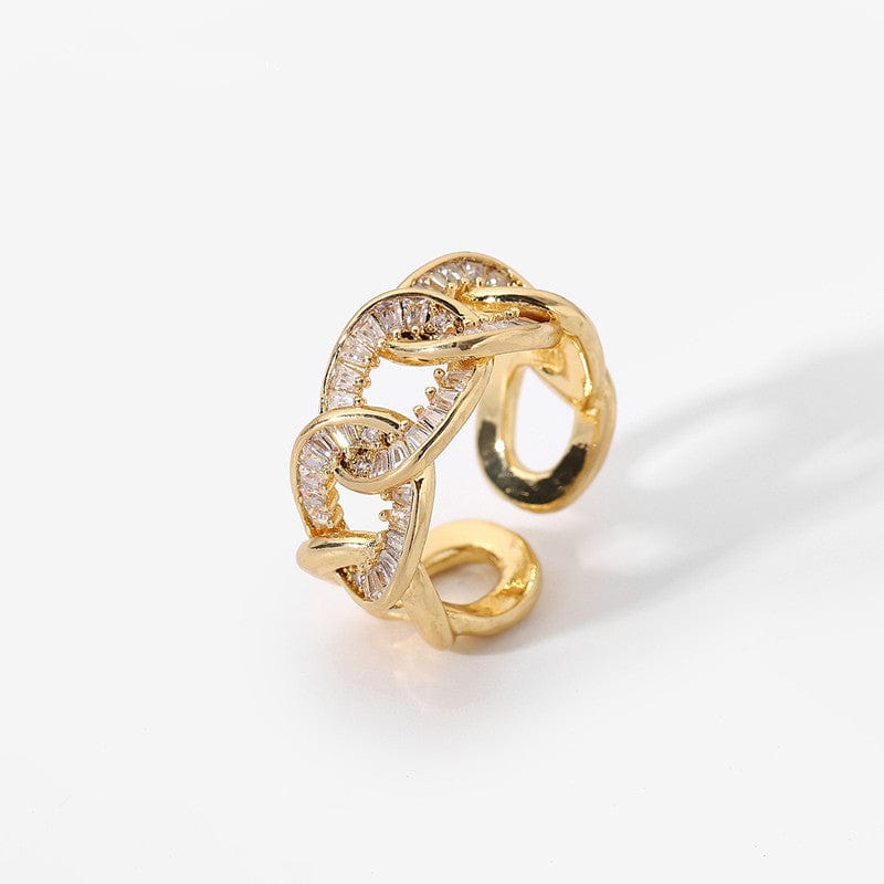 Crystal Design Gold Ring Variety - Image 8