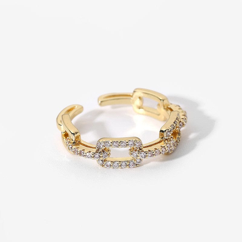 Crystal Design Gold Ring Variety - Image 9