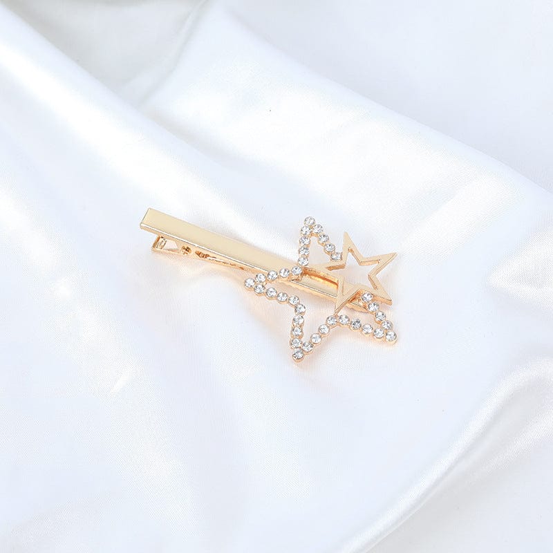 Crystal Embellished Stars Hair Pin - Image 3