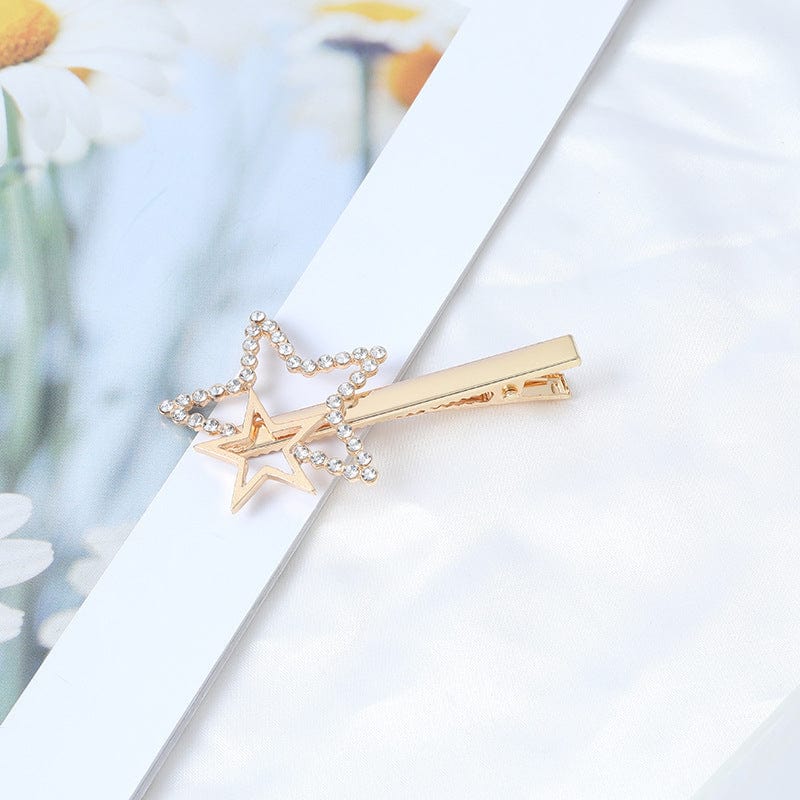 Crystal Embellished Stars Hair Pin - Image 4