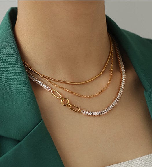 Crystal Tennis Necklace - Image 2