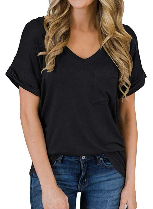 Cuffed Loose Tee - Image 7