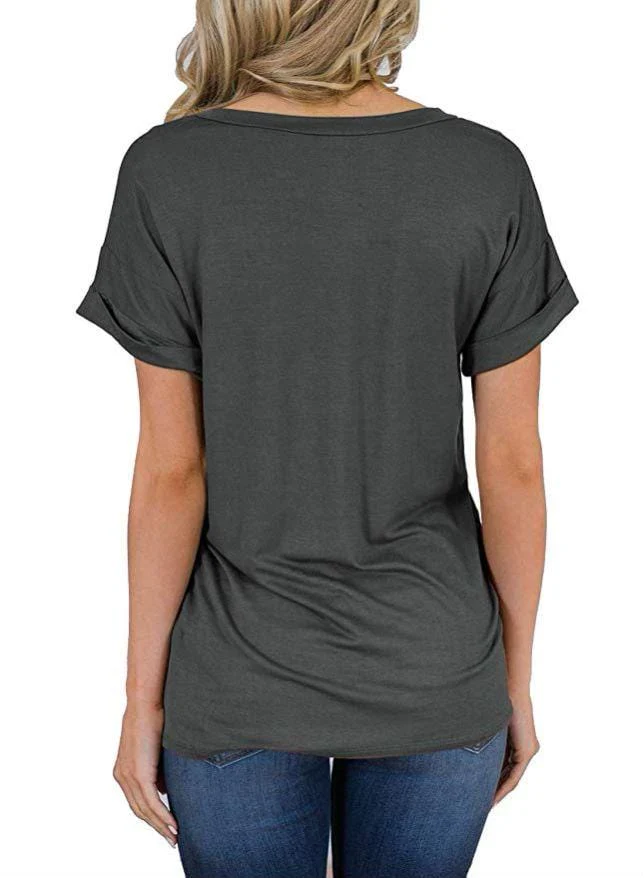 Cuffed Loose Tee - Image 9