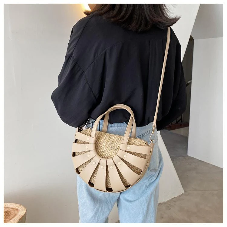 Cutout Fan Cross Body Bag - Image 11