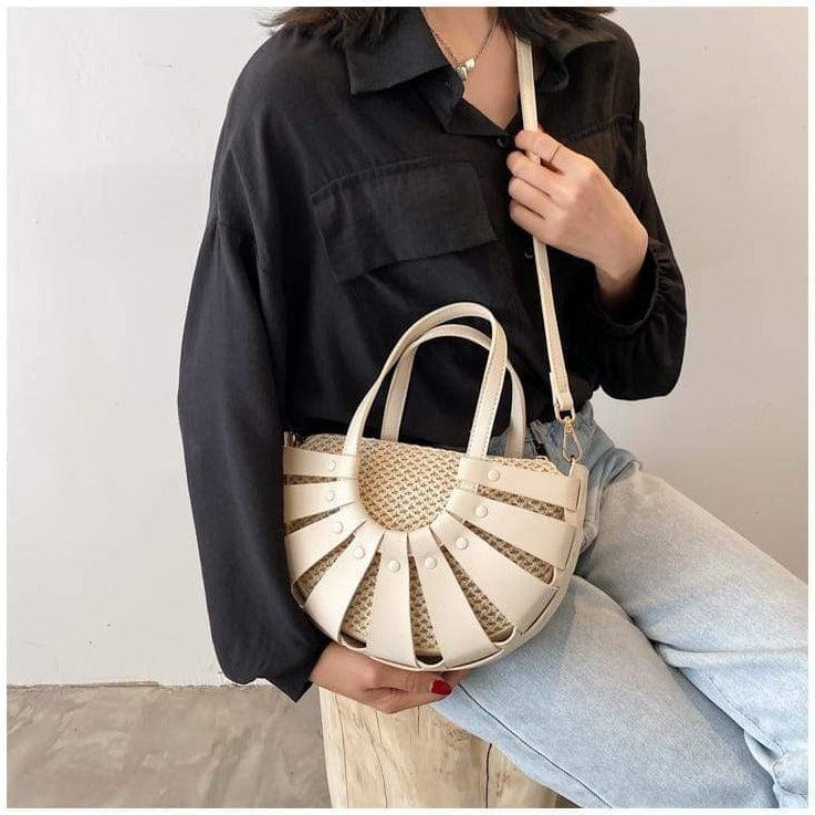 Cutout Fan Cross Body Bag - Image 2