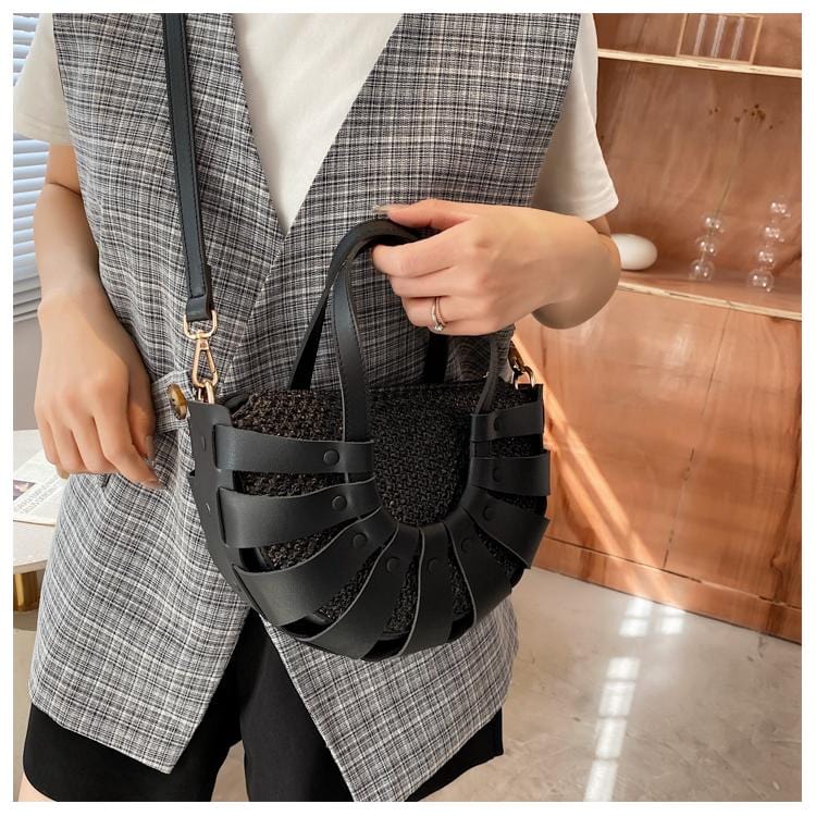 Cutout Fan Cross Body Bag - Image 4