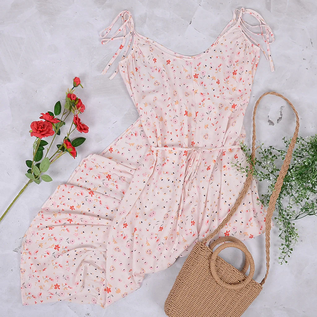 Dainty Floral Pattern Maxi