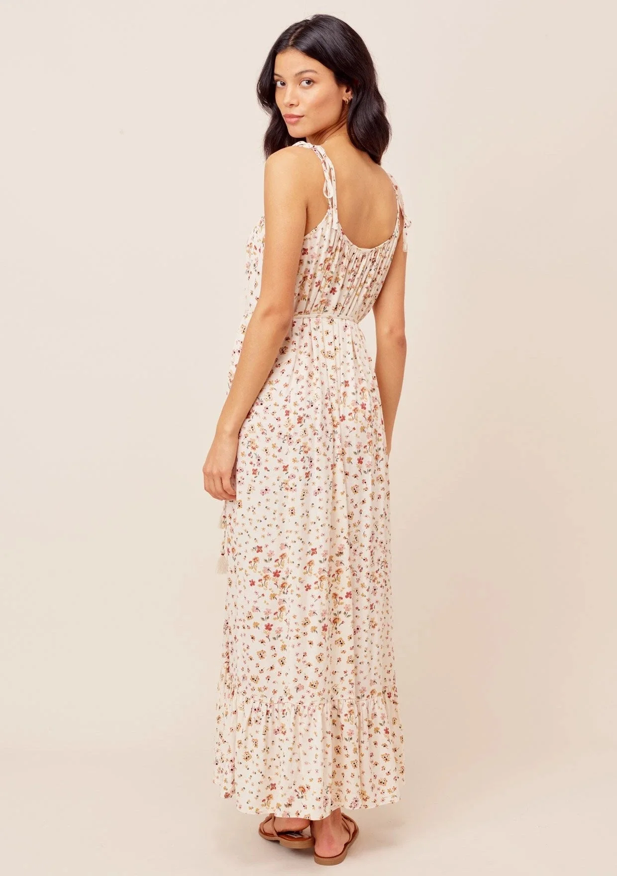 Dainty Floral Pattern Maxi - Image 6