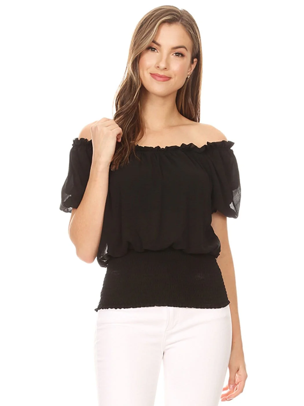 Dainty Off Shoulder Blouse - Image 13