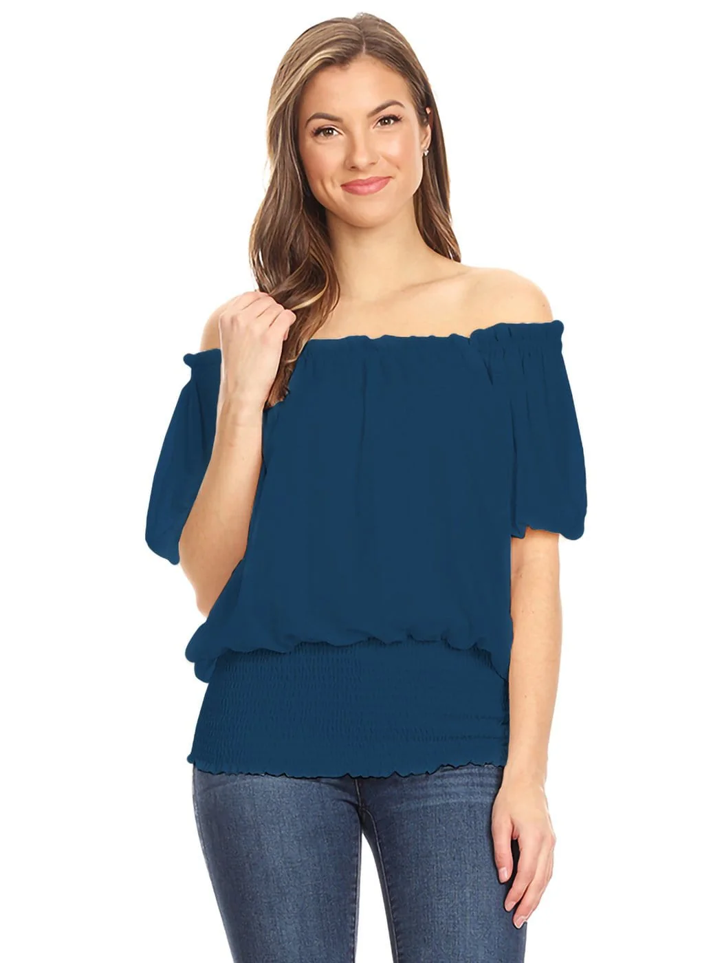Dainty Off Shoulder Blouse - Image 17
