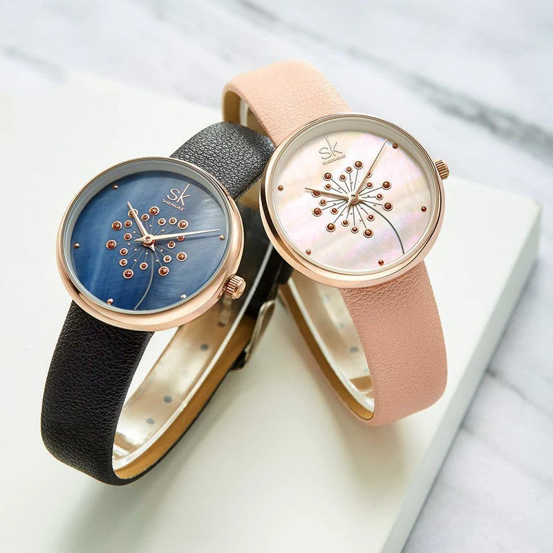 Dandelion Color Shell Face Female Watch - Image 3