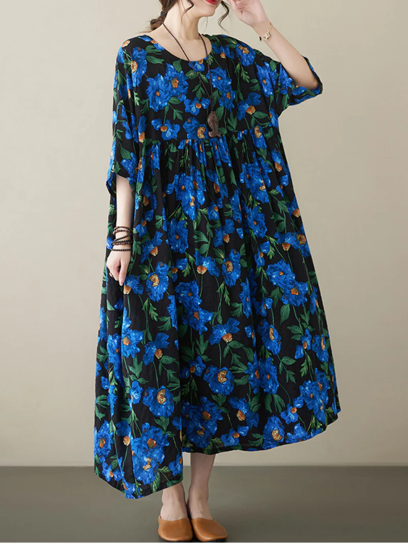 Day Dreaming Cotton Smock Dress
